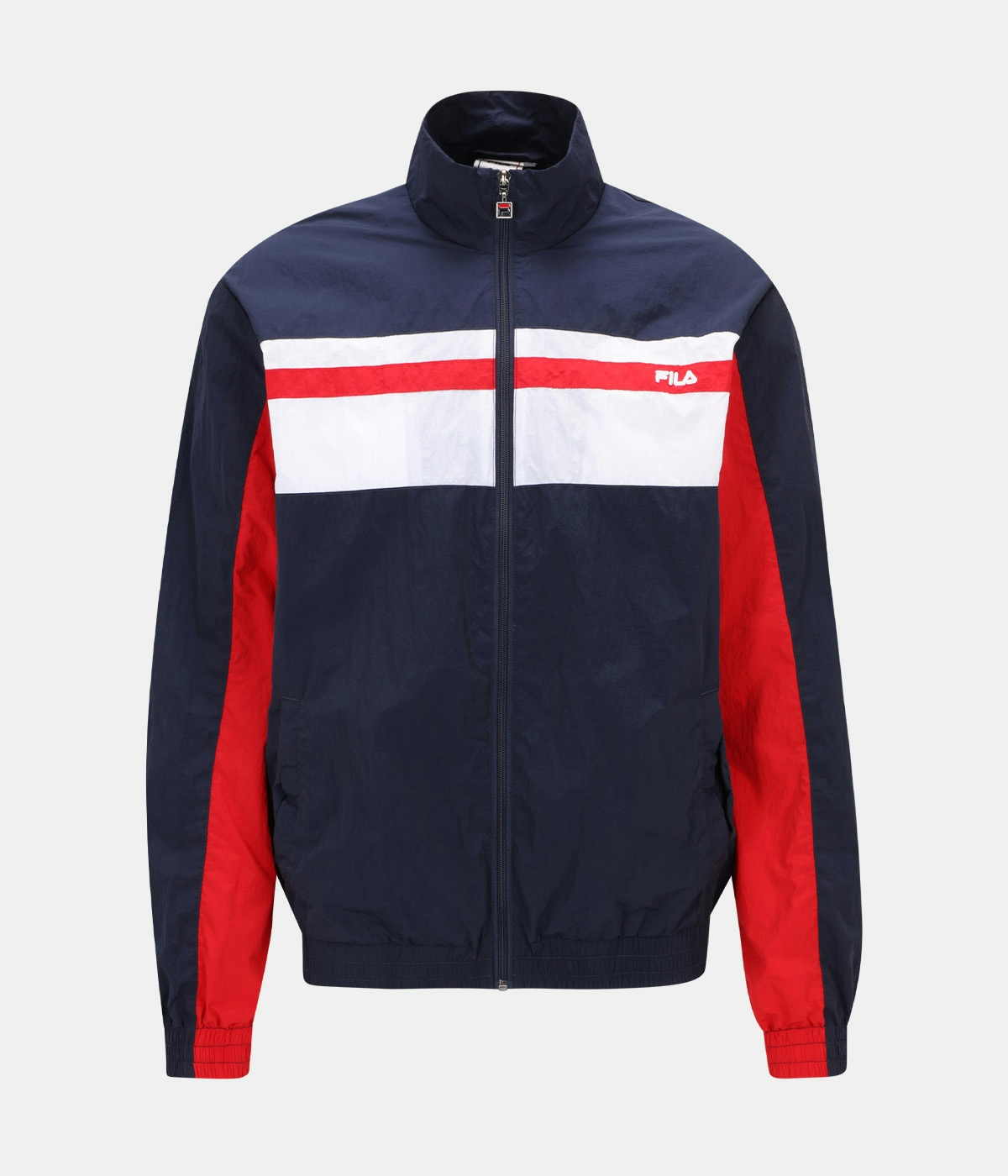 Fila Track Jacket Luoyang Black Iris/Bright White/True Red 3