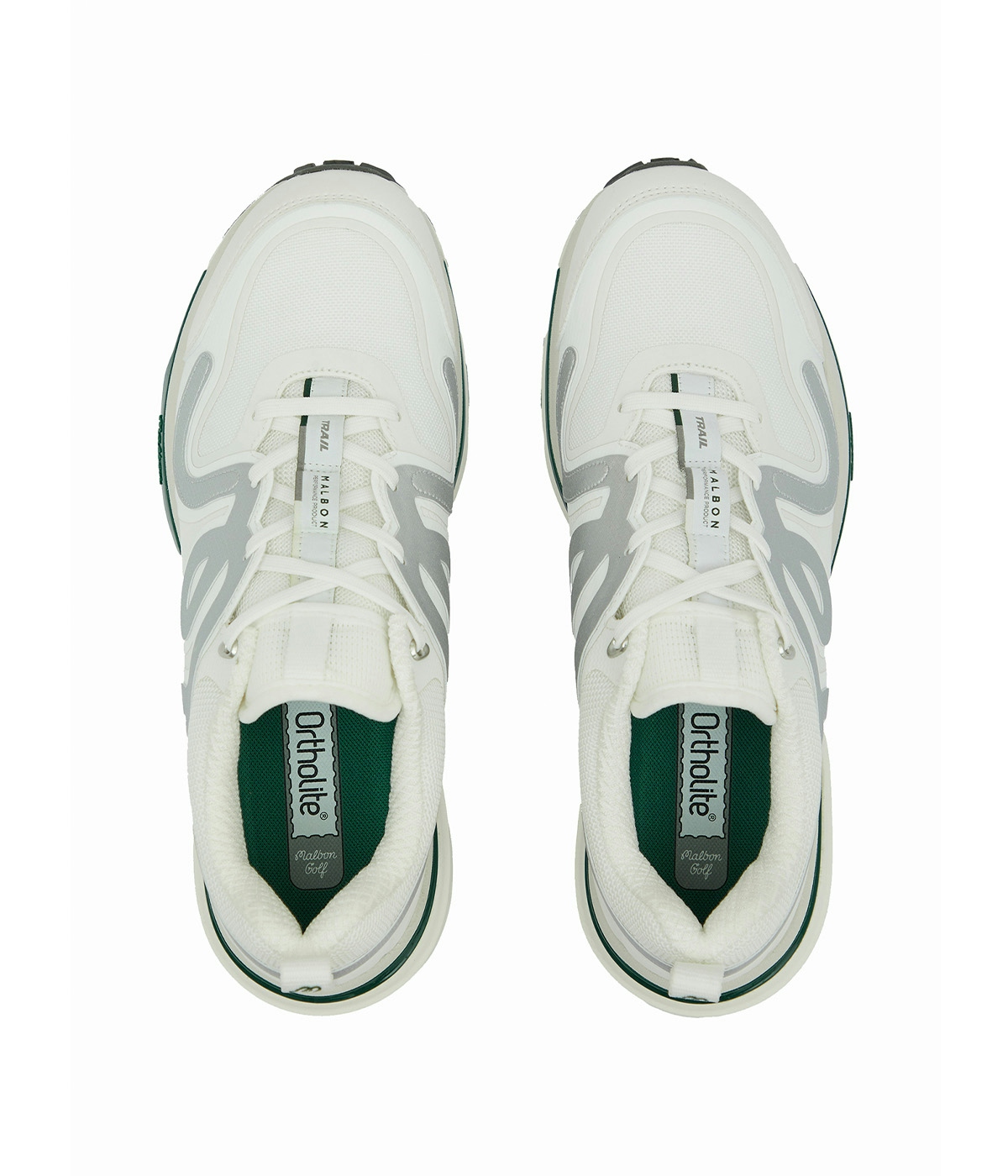 Malbon Golf Golf Shoes Malbon Trail White 6