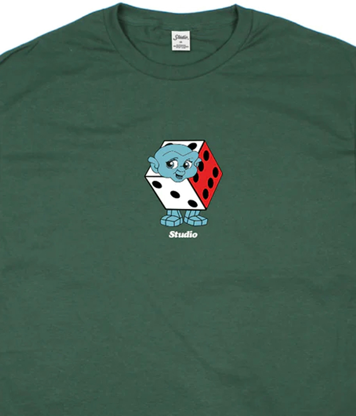 Studio Skateboards Dicey T-shirt Green 2