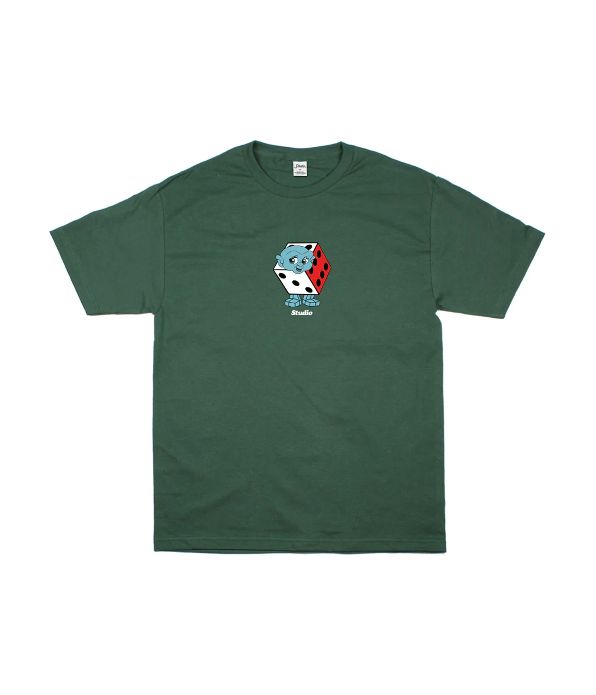 Studio Skateboards Dicey T-shirt Green 1