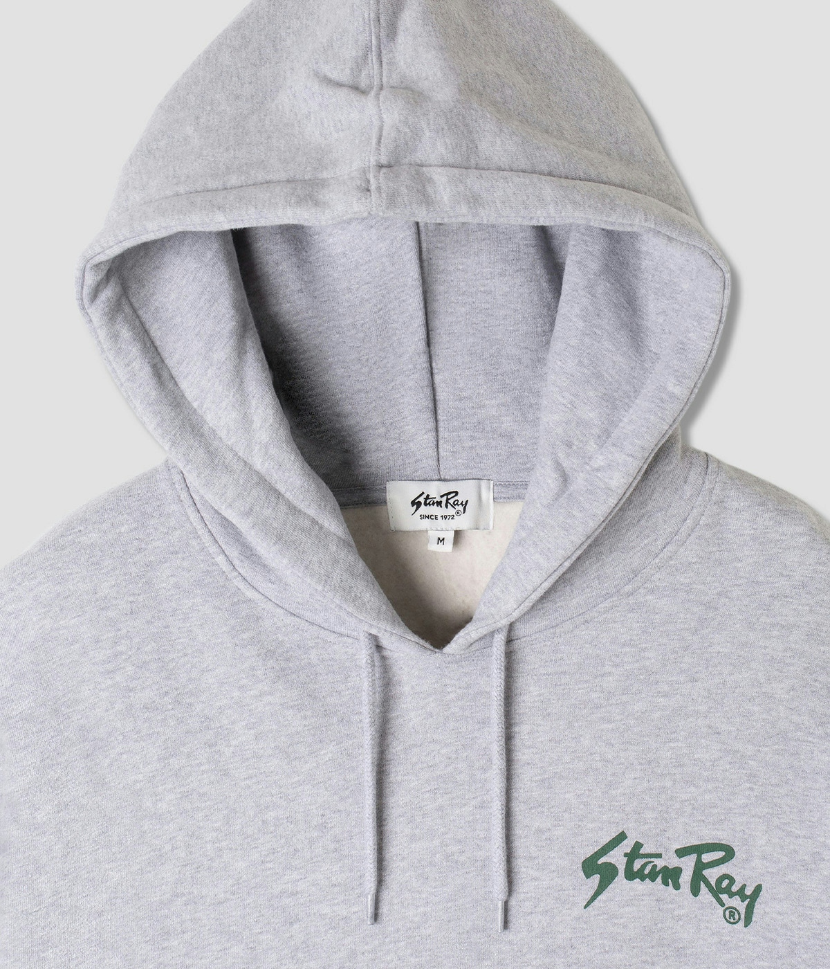 Stan Ray Hoodie Stan OG Grey Marl/Green 3