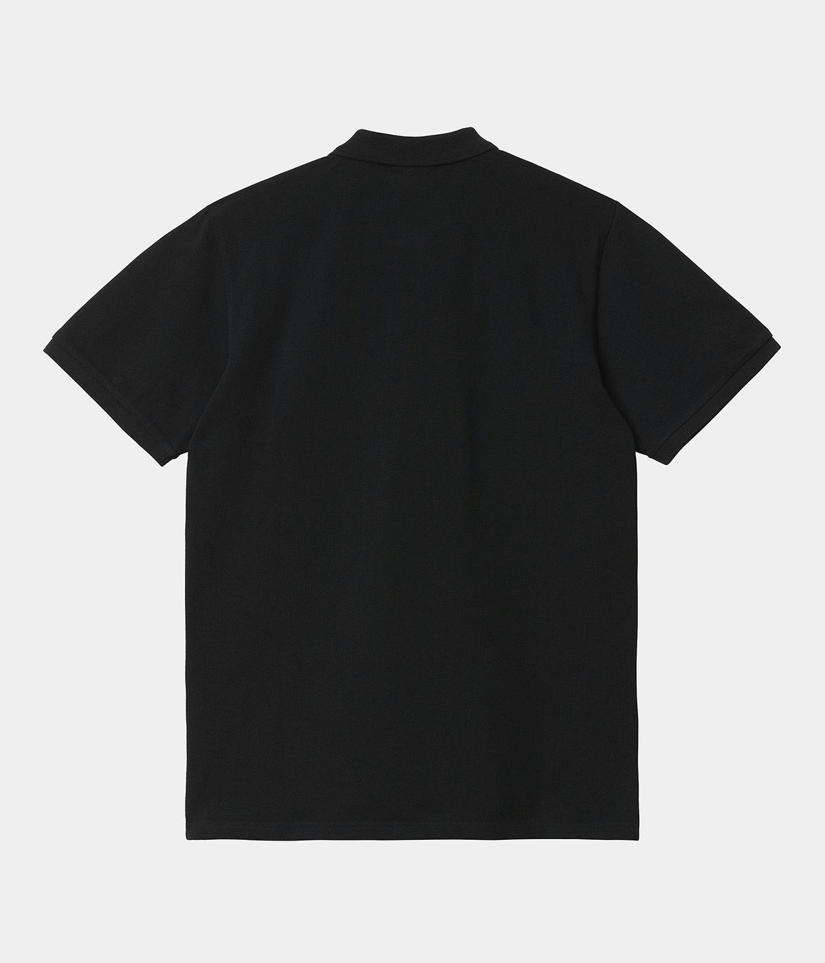 Carhartt Polo S/S Chase Pique Black / Gold 4