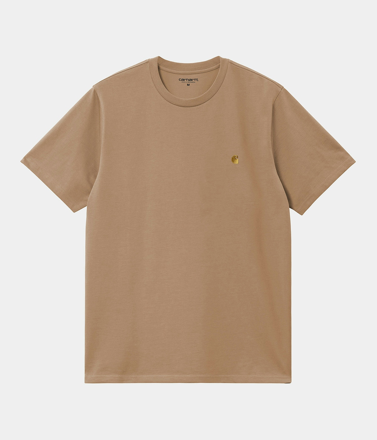 Carhartt T-shirt S/S Chase Peanut / Gold 4