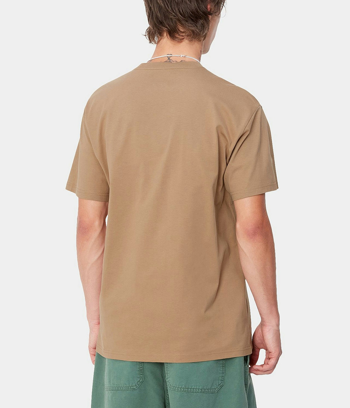 Carhartt T-shirt S/S Chase Peanut / Gold 2