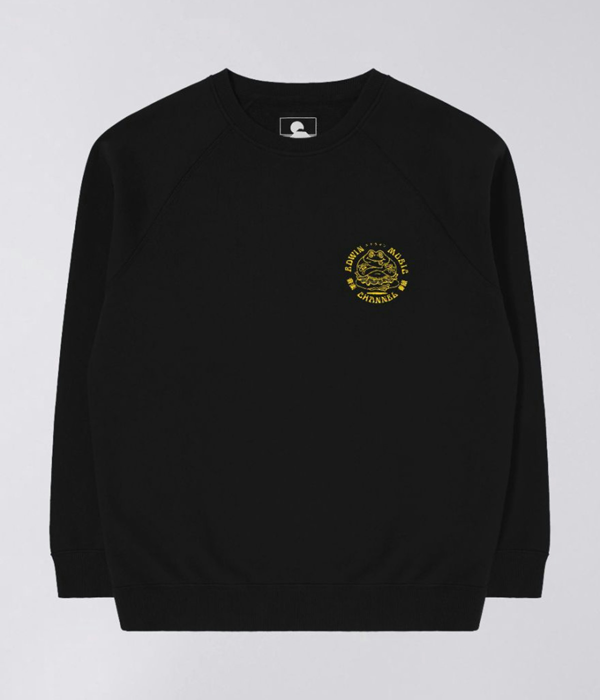 Edwin Sweater Edwin Music Channel Black 2