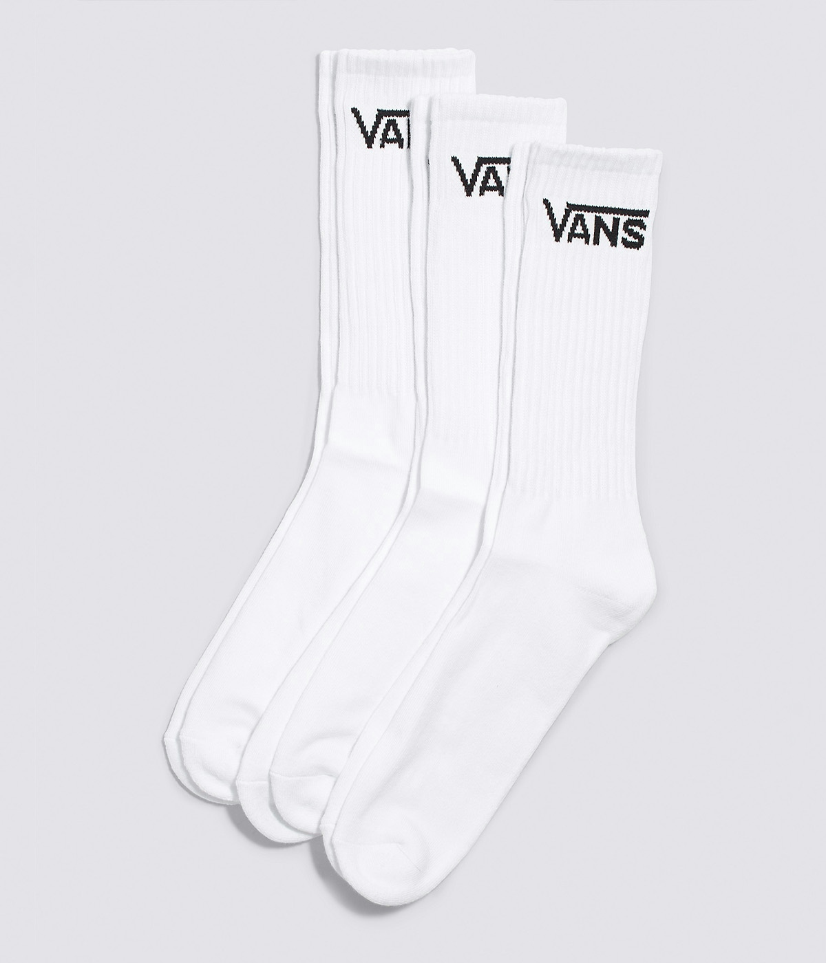 Vans Socks Classic Crew 3-Pack White 1