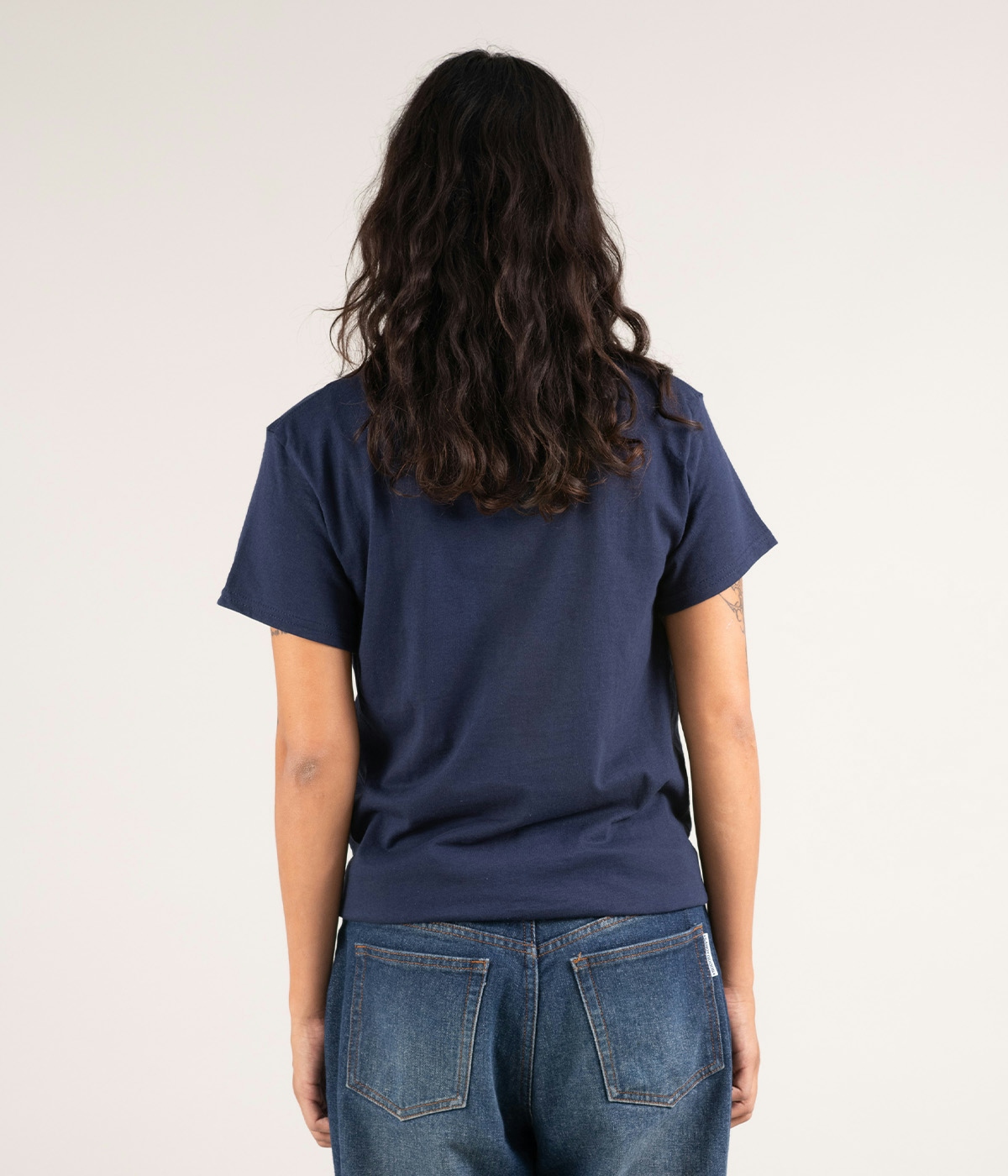 Sandy Goods T-skjorte Spike Navy 2