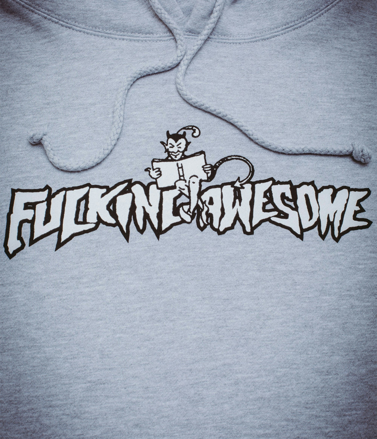 Fucking Awesome Hoodie Sam Hill Heather Grey 2