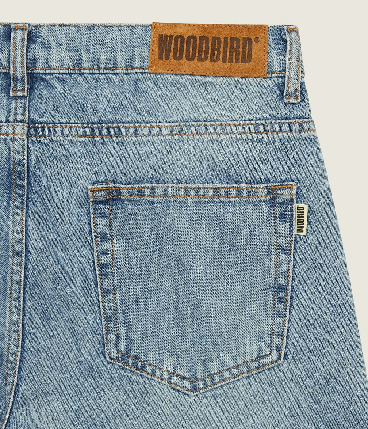 Woodbird Jeans Doc Doone Washed Blue 2