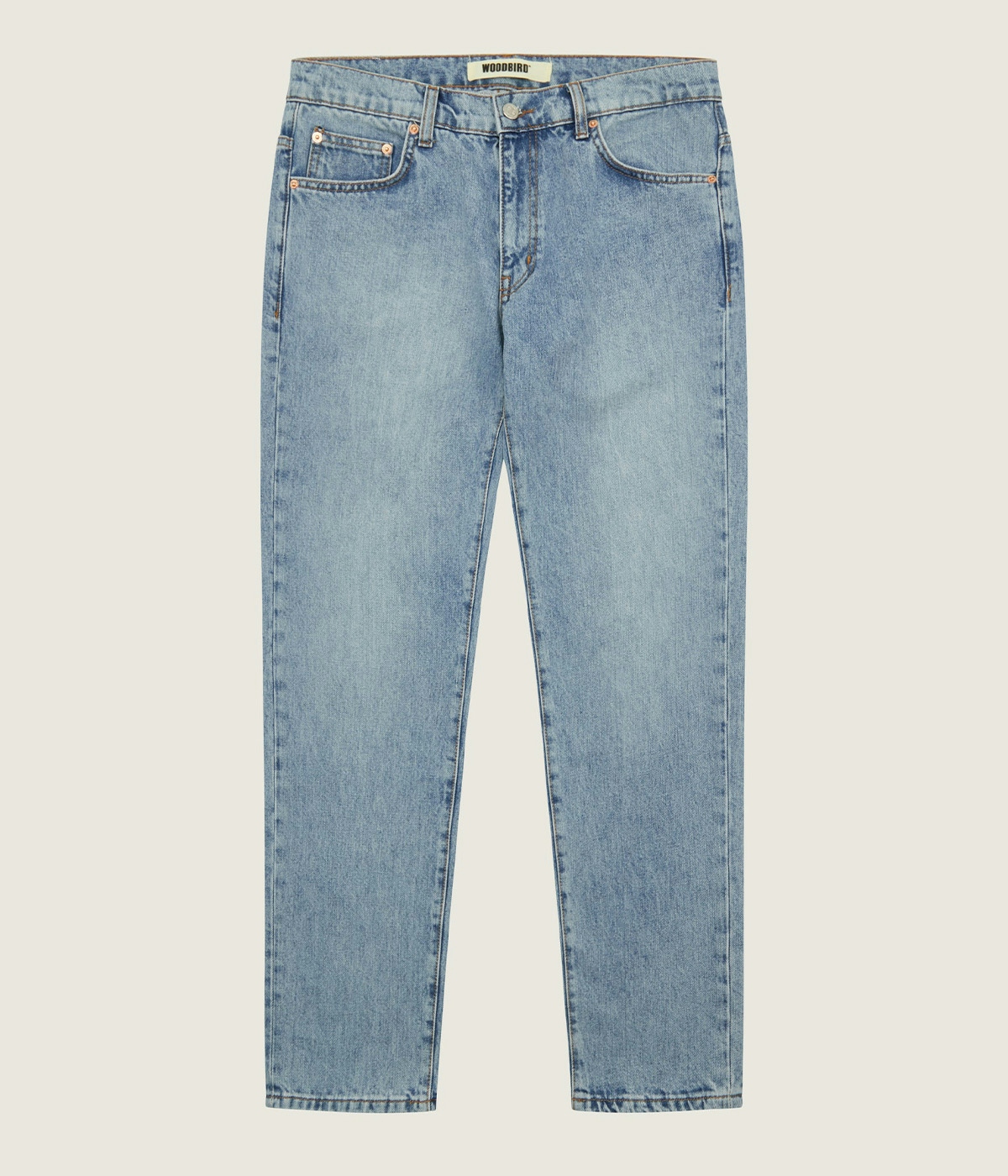 Woodbird Jeans Doc Doone Washed Blue 3