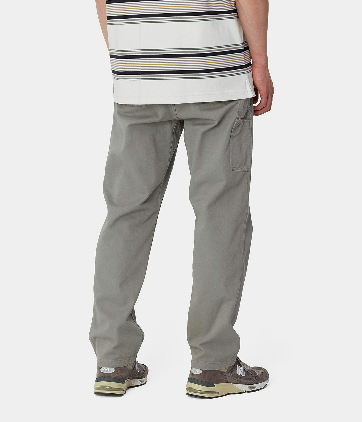 Carhartt Pants Flint Misty Grey garment dyed 2