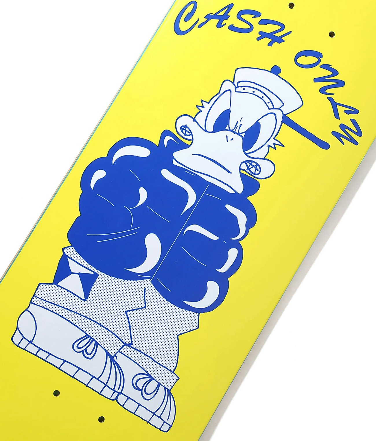 Cash Only Duck Skateboard Yellow 2
