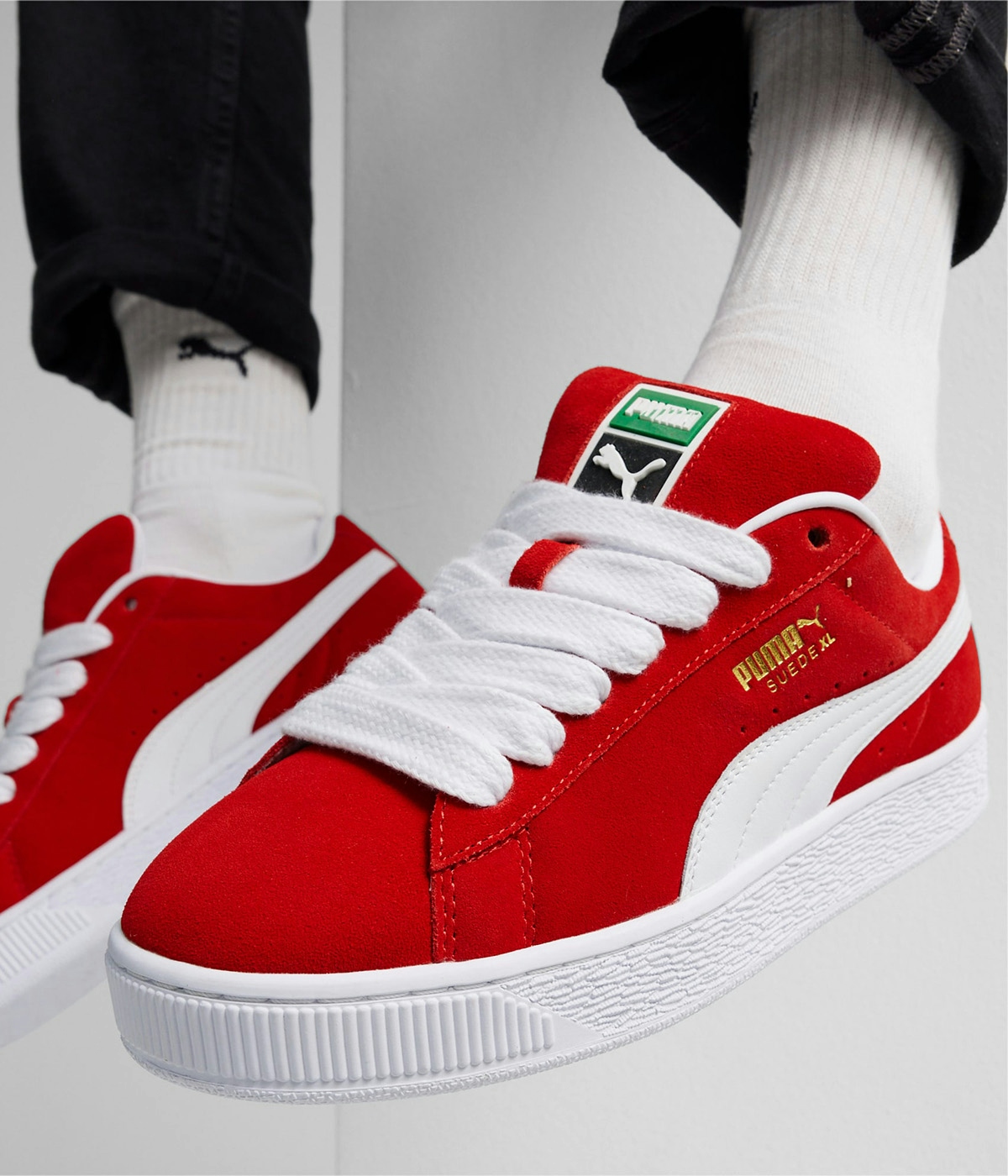 Puma Shoes Suede XL Red/White 5