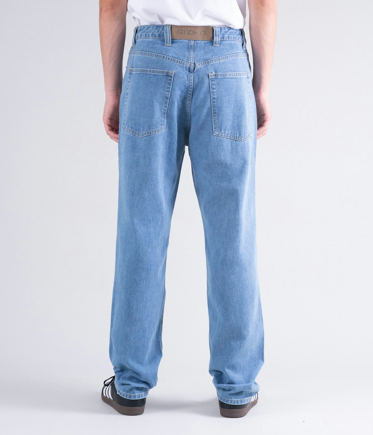 Gizmo Jeans Gizmo Straight Leg Mid Blue 2