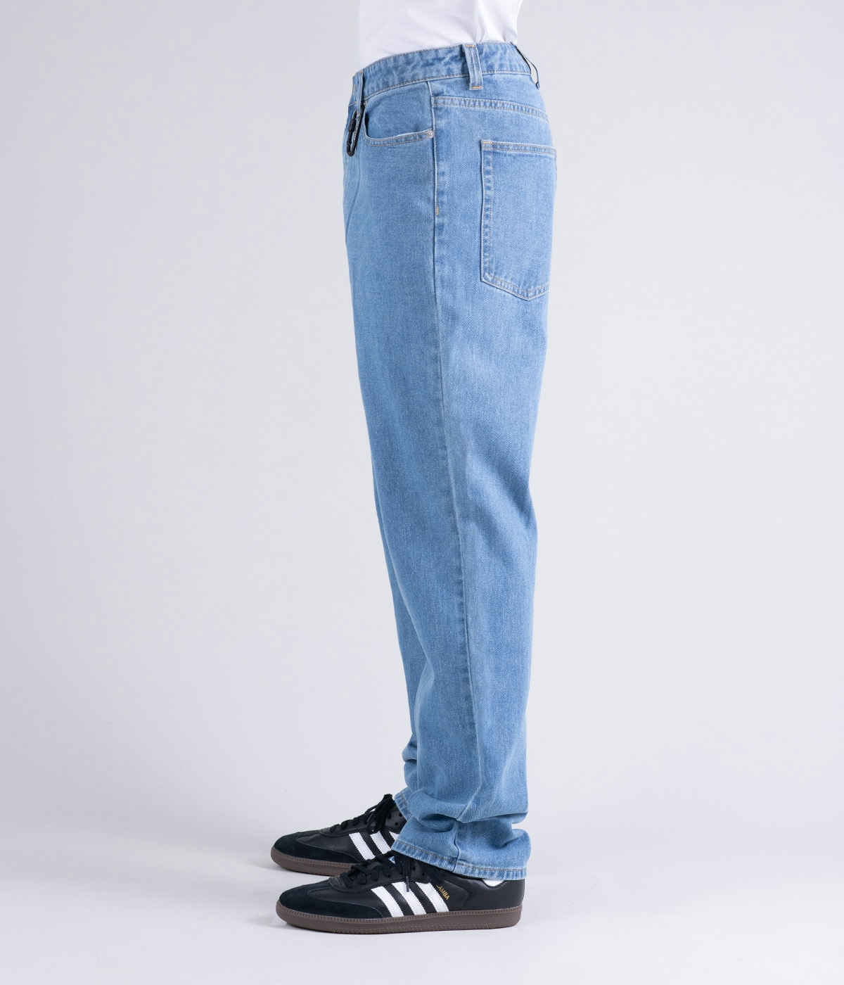 Gizmo Jeans Gizmo Straight Leg Mid Blue 3