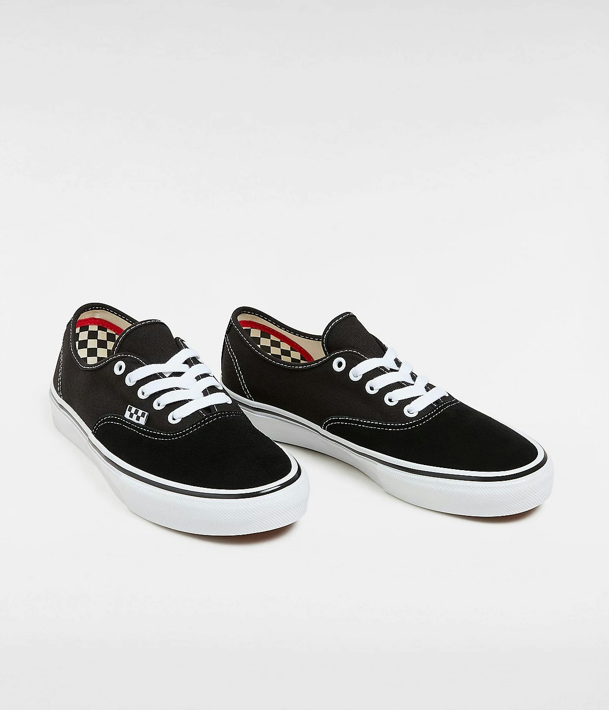 Vans Sko Skate Authentic Black/White 1