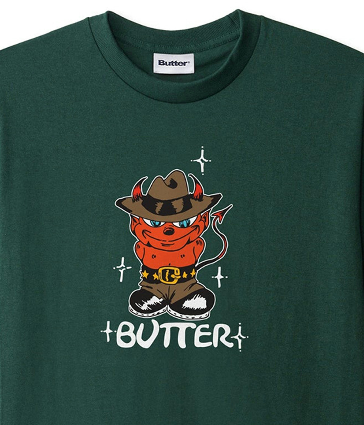 Butter Goods T-shirt Devil Dark Forest 2