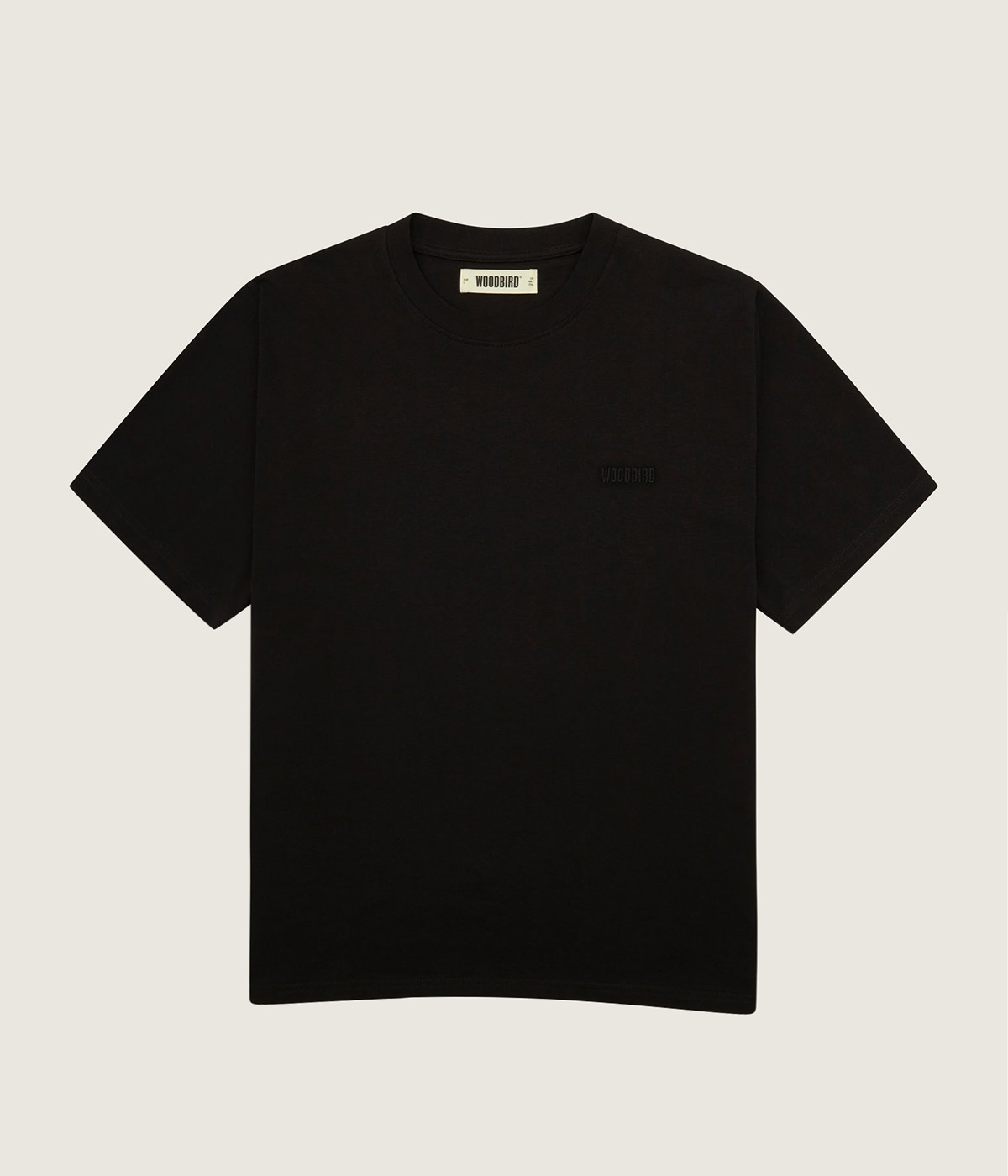 Woodbird T-Shirt Juno Base Black 1