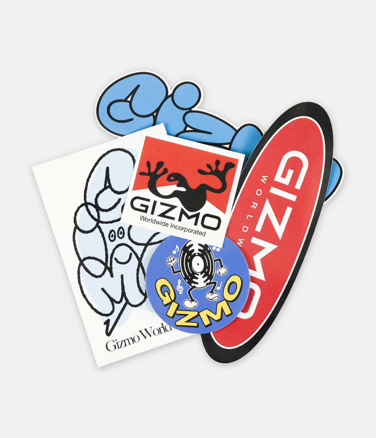 Gizmo Stickers 5-Pack Gizmo Multicolor 2