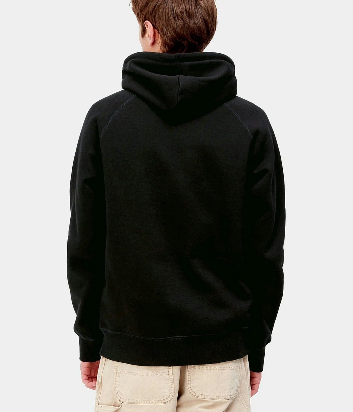 Carhartt Hooded Chase Sweatshirt Black / Gold 2