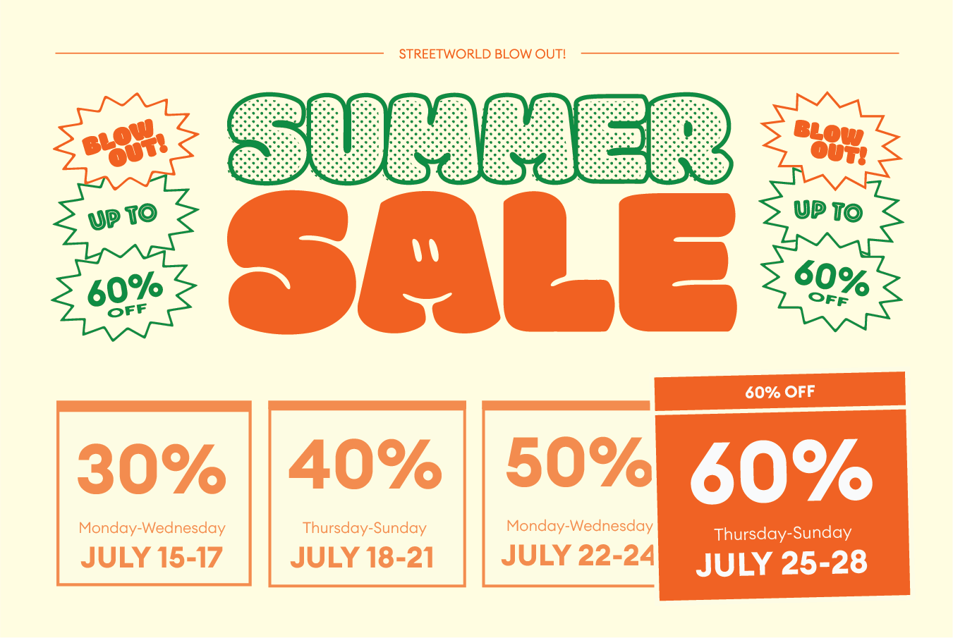 Summer Sale 60%